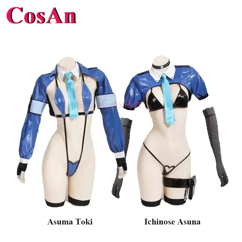 Women Fashion Jackets - CosAn Oyunu Mavi Arşiv Ichinose Asuna/Asuma