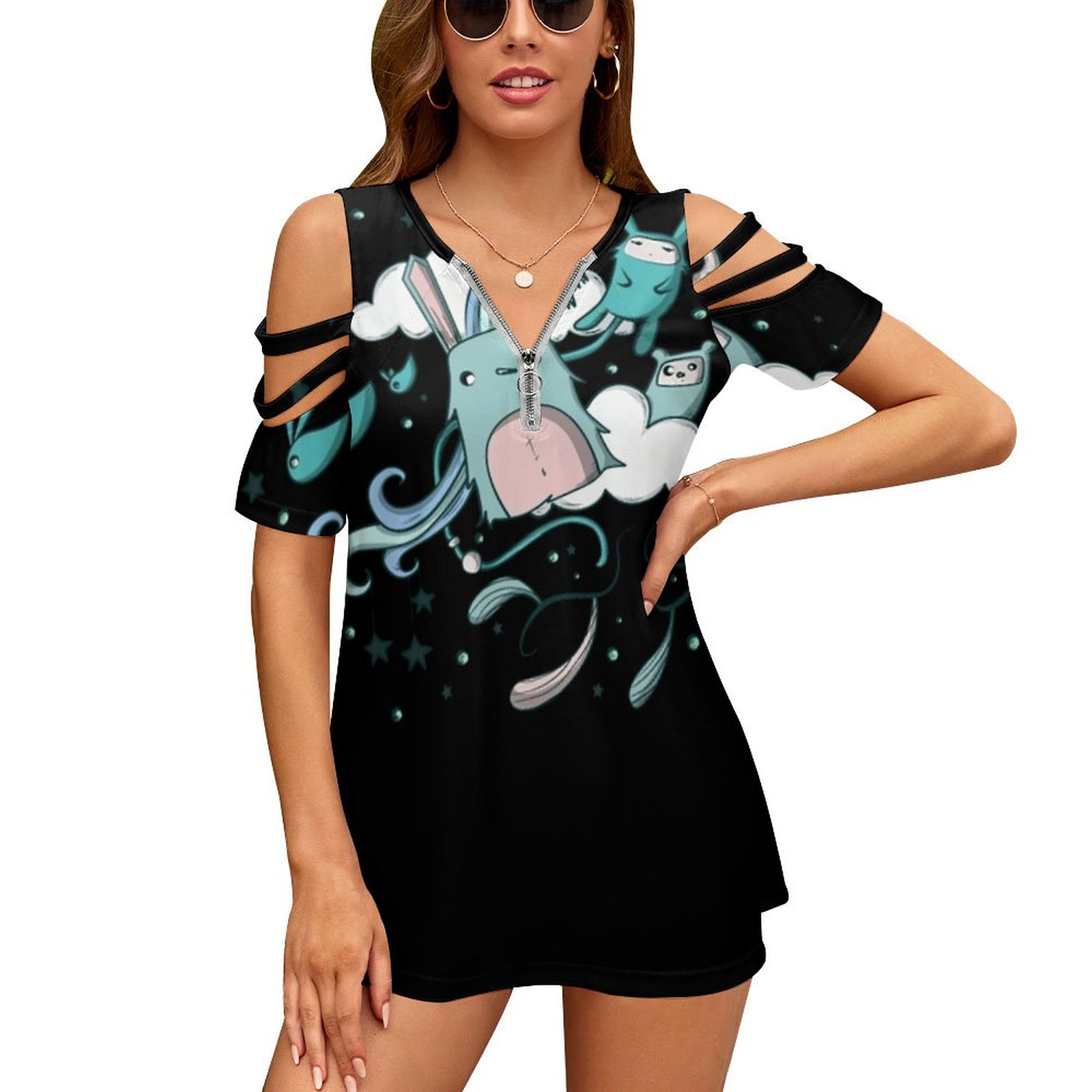 Women Fashion Vector - Küçük Rüyalar Kadın Fermuar Çeşitli stiller