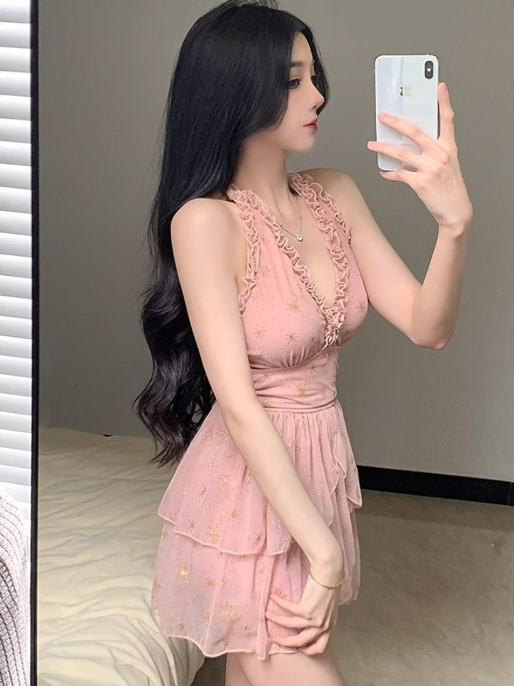 Women'S Fashion Middle Ages - Bayanlar 2026 Moda Etekli Monokini Göbek