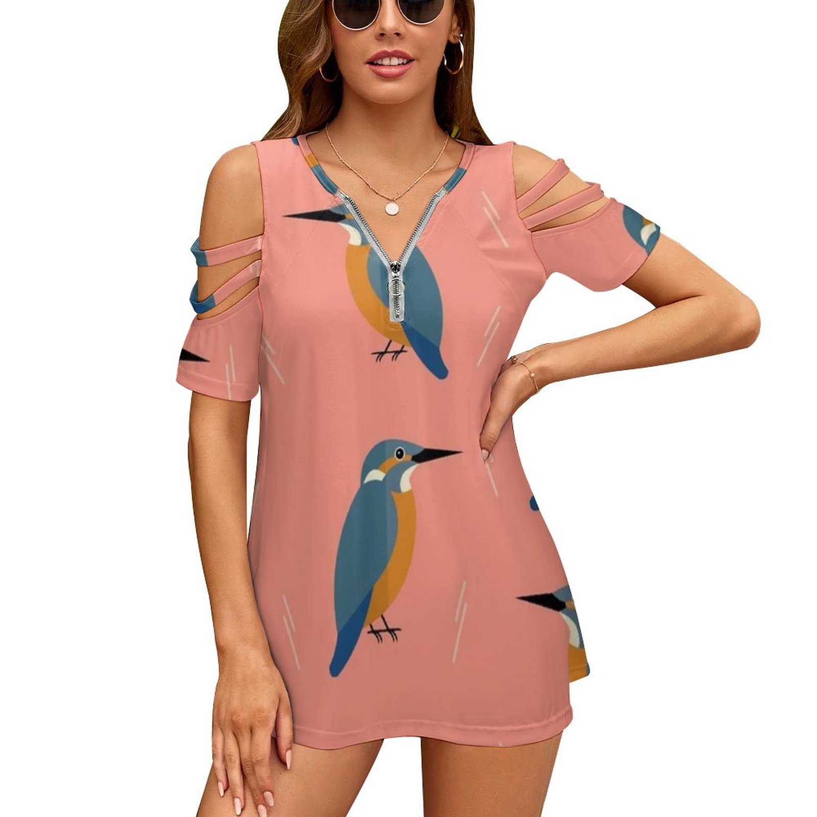 Women Fashion Vector - Kingfishers Her Yerde Yeni Moda Fermuarlı