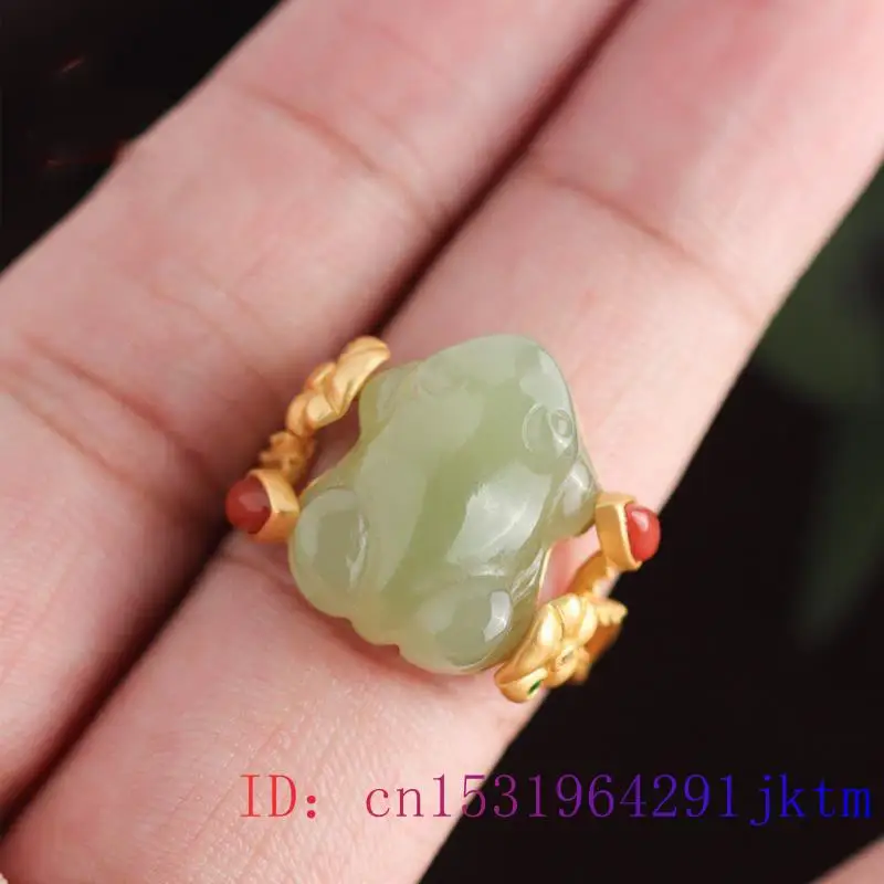 Yeşil yeşim kurbağa yüzük Char - Women Fashion Rings incelemesi ve fiyatı