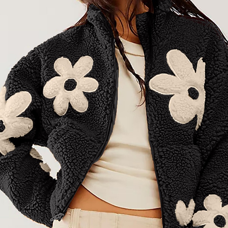 Güz Kış Sıcak Kuzu Yün Ceket K - Sherpa Coat Women incelemesi ve fiyatı