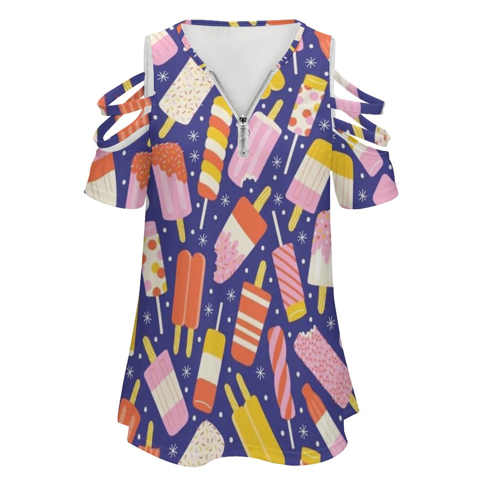 Popsicles Yeni Moda Fermuarlı  - Women Fashion Vector incelemesi ve fiyatı