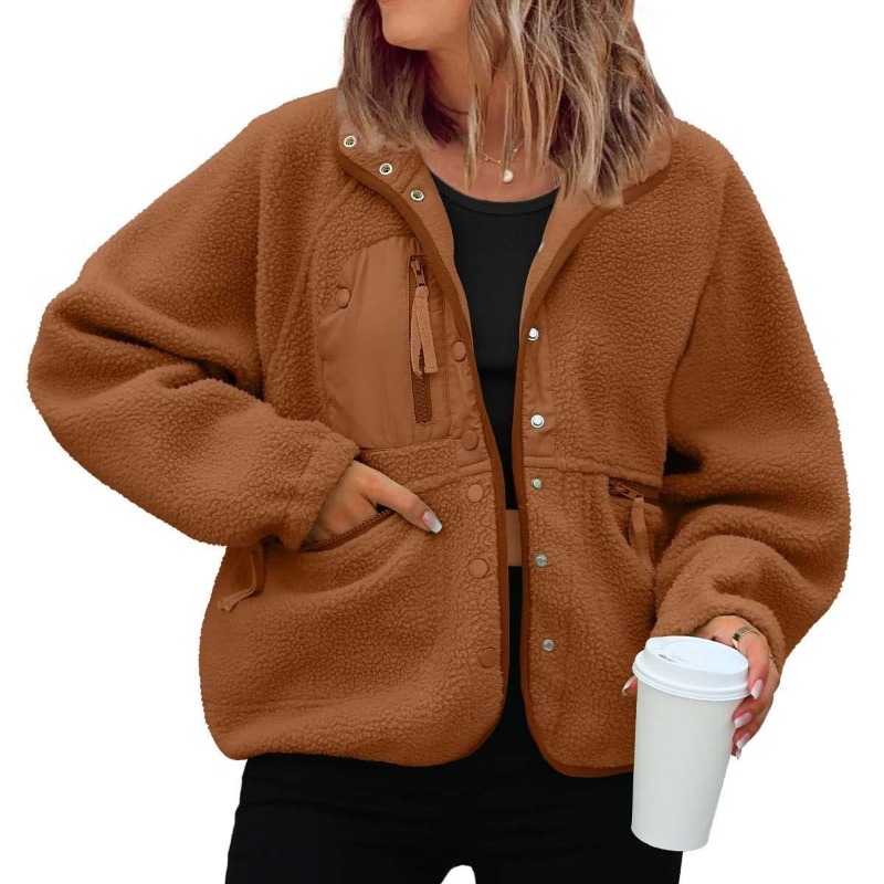 Kadınlar İçin Tüylü Polar Ceke - Sherpa Coat Women incelemesi ve fiyatı