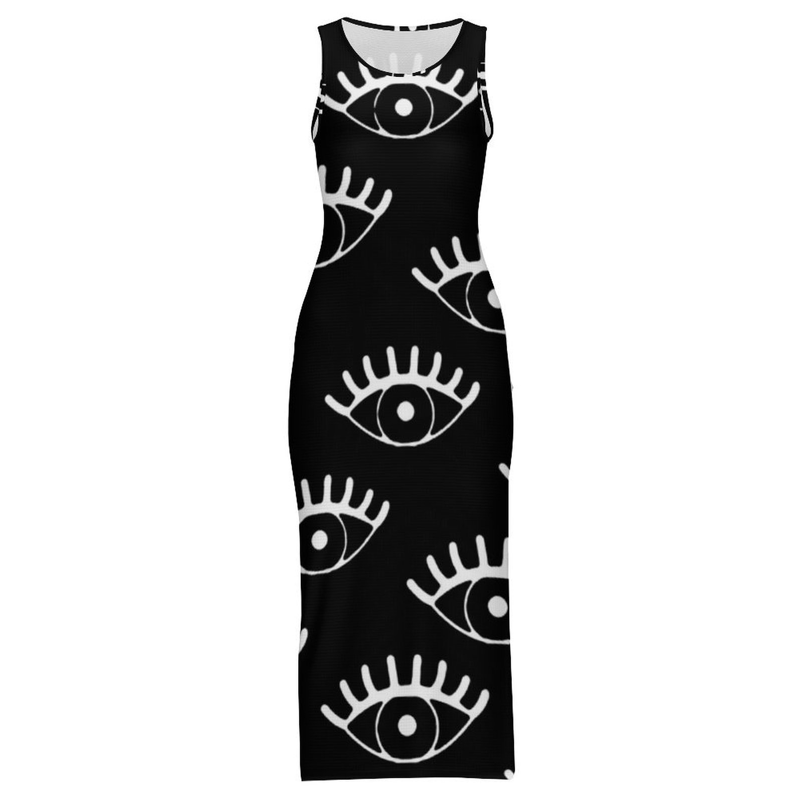 Beyaz Gözlü Vücuda Oturan Elbi - Women Fashion Vector incelemesi ve fiyatı