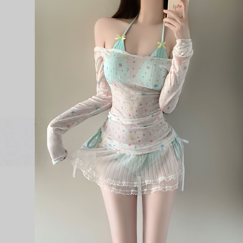 2026 Yaz Kadın Uzun Kollu Biki - Women'S Fashion Middle Ages incelemesi ve fiyatı