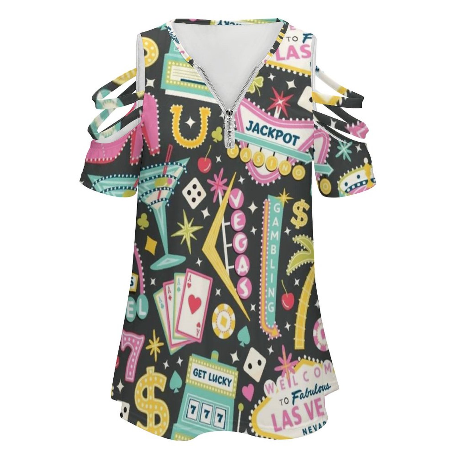Viva Las Vegas kadın T-Shirt Y - Women Fashion Vector incelemesi ve fiyatı