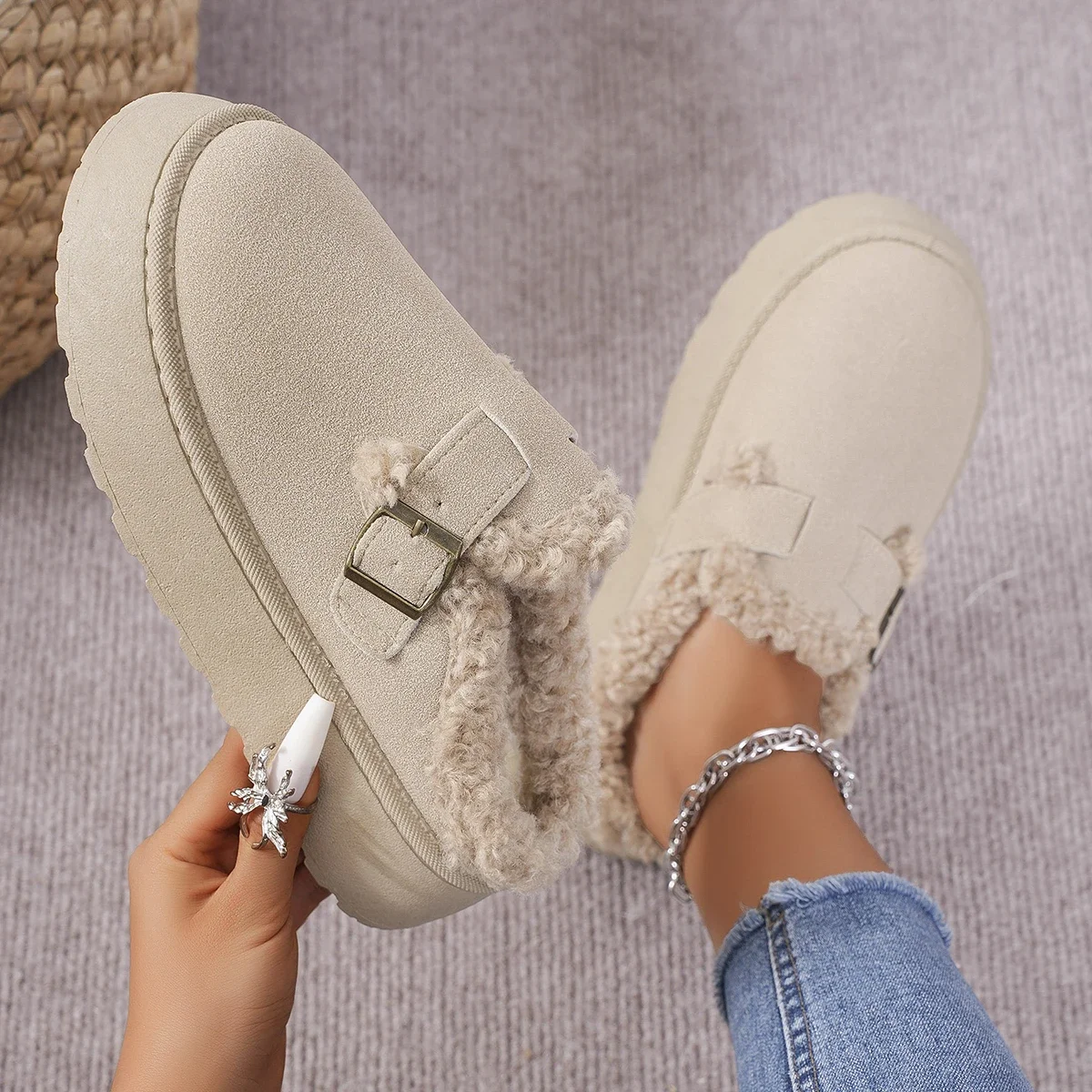 Yeni Lüks Kış kadın Boken Ayak - Women'S Fashion Ugg Boots incelemesi ve fiyatı